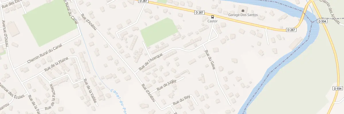 Plan du 16 Rue de l’Azerque à Arudy