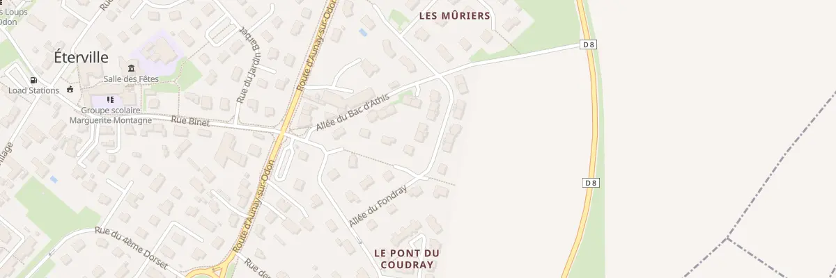 Plan du 19 All du Fondray à Éterville