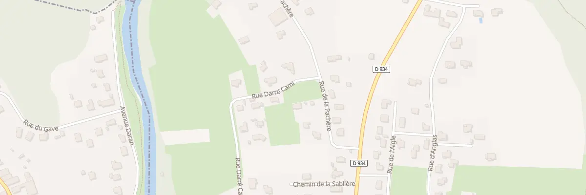 Plan du 42 Rue Darre Cami à Louvie-Juzon