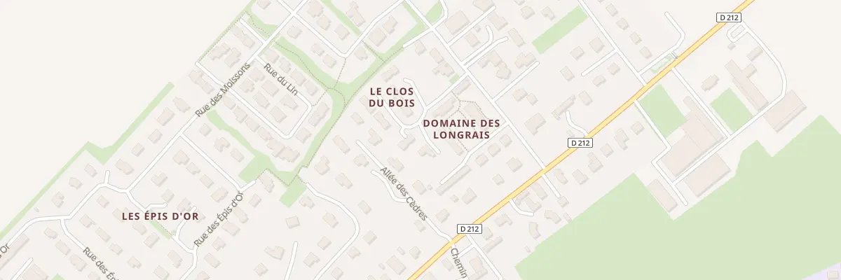 Plan du 3 Rue des Longrais à Maltot