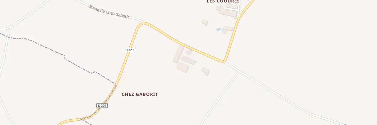 Plan du 5000 Rte de Chez Gaborit à Migron