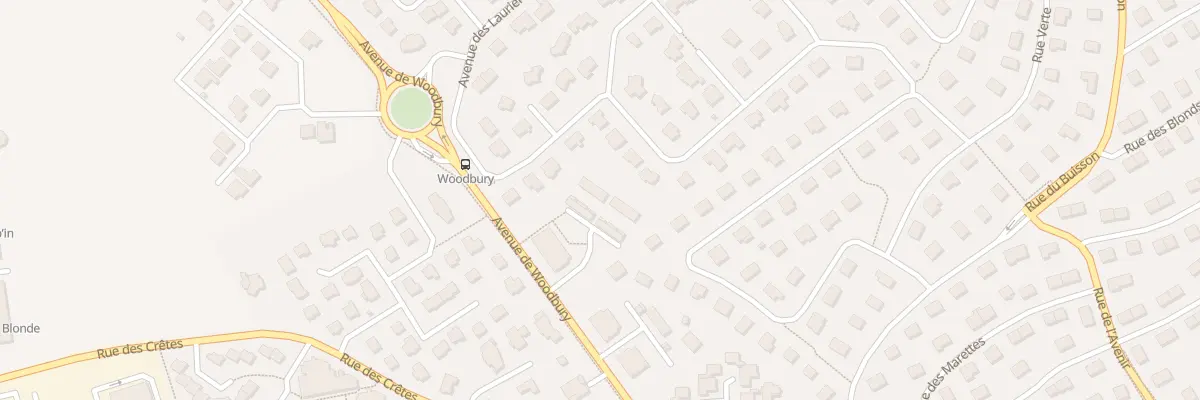 Plan du 34 Av de Woodbury à Bretteville-sur-Odon