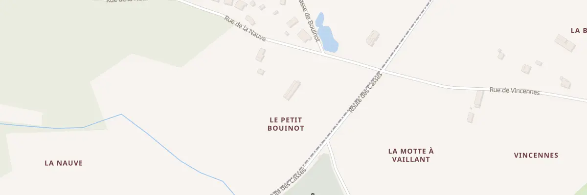 Plan du 1 Rue de la Nauve à Souméras