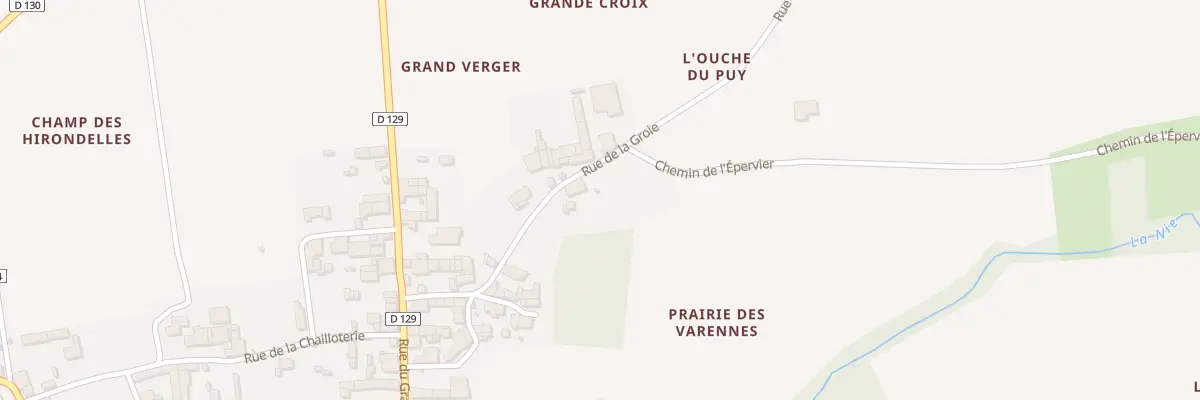 Plan du 14 Rue de la Groie à Varaize