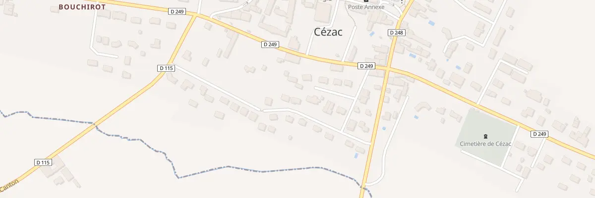 Plan du 132 Rue du 11 Novembre à Cézac