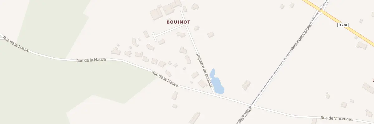 Plan du 3 Imp de Bouinot à Souméras