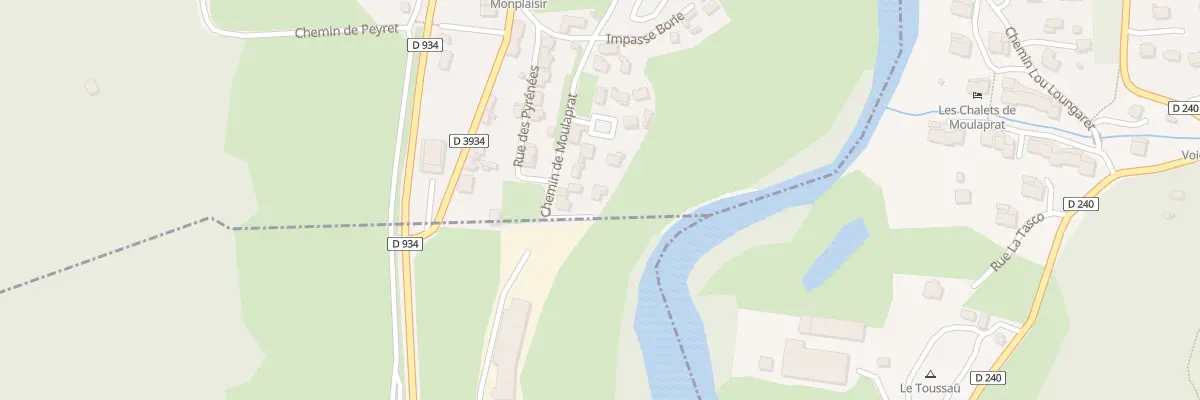 Plan du 9194 Lot Monplaisir à Gère-Bélesten
