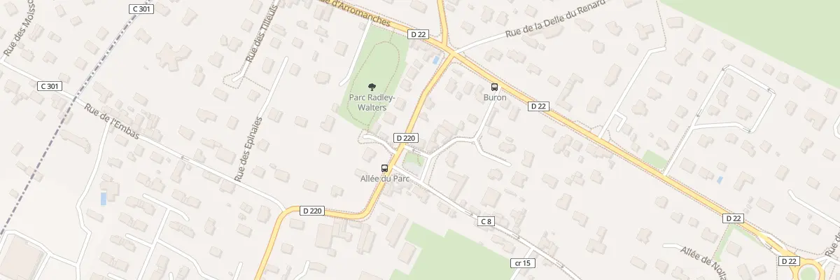 Plan du 1 Pl des Canadiens à Saint-Contest