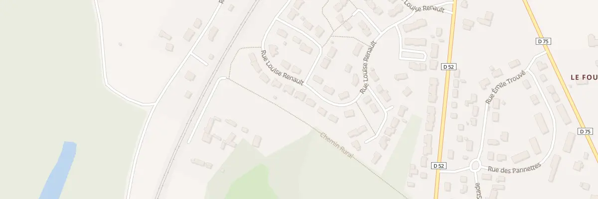 Plan du 24 Rue Louise Renault à Morannes sur Sarthe-Daumeray