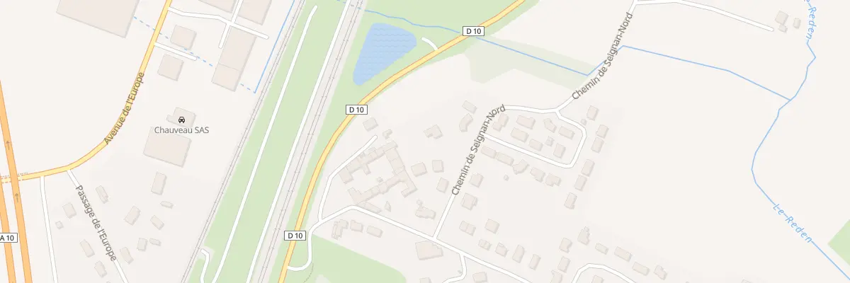Plan du 80 Che de Seignan Nord à Saint-André-de-Cubzac