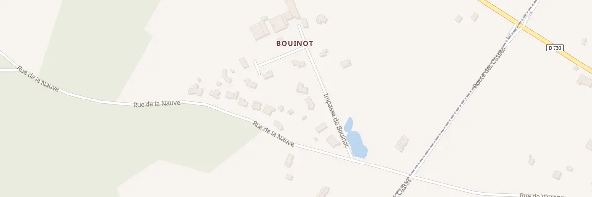 Plan du 5 Imp de Bouinot à Souméras