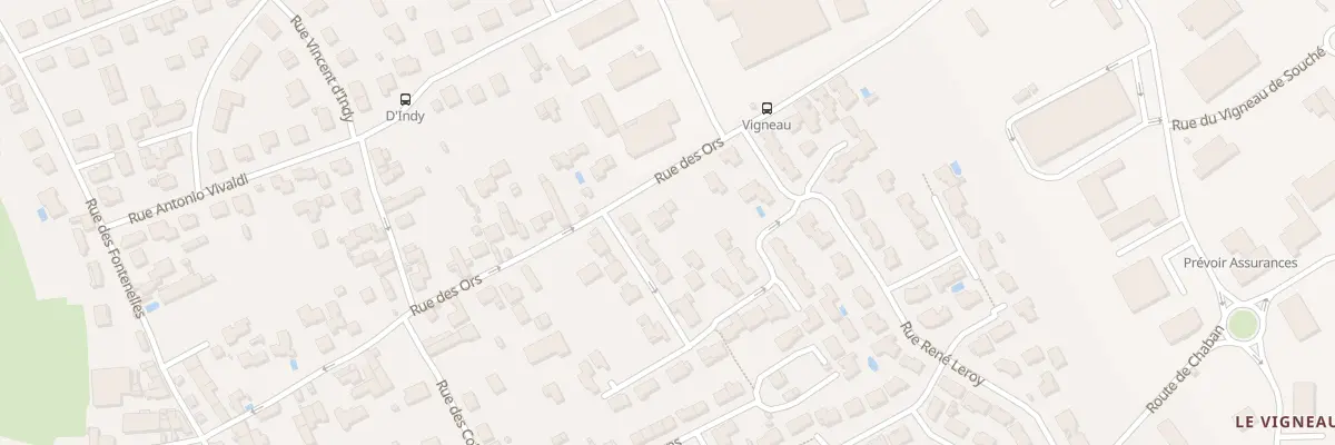 Plan du 42 Rue des Ors à Niort