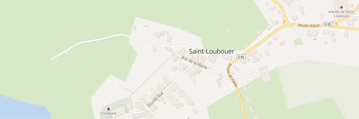 Plan du 95 Rue de la Mairie à Saint-Loubouer
