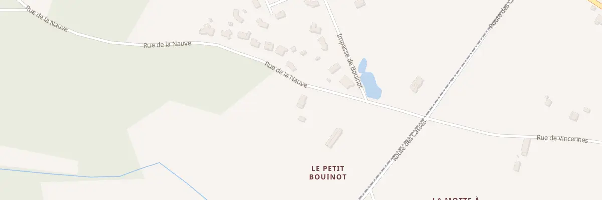 Plan du 5 Rue de la Nauve à Souméras