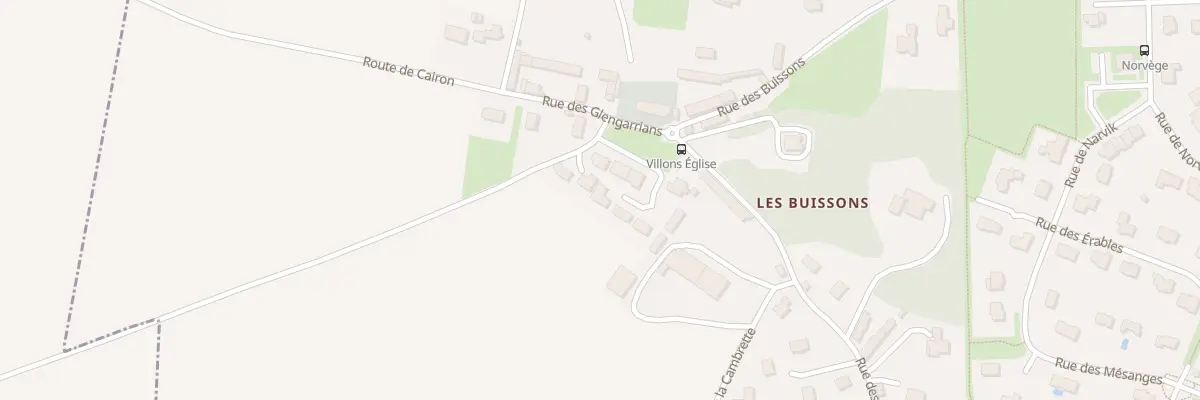 Plan du 11 Imp du Noyer à Villons-les-Buissons