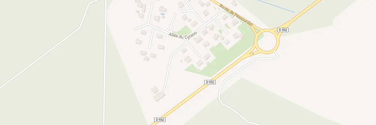 Plan du 58 Imp d’Artagnan à Saint-Avit