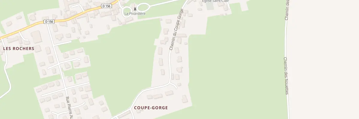 Plan du 9B Che du Coupe Gorge à Mutrécy
