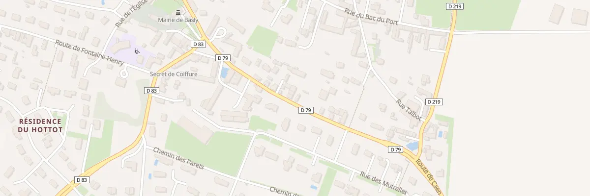 Plan du 15 Rte de Caen à Basly