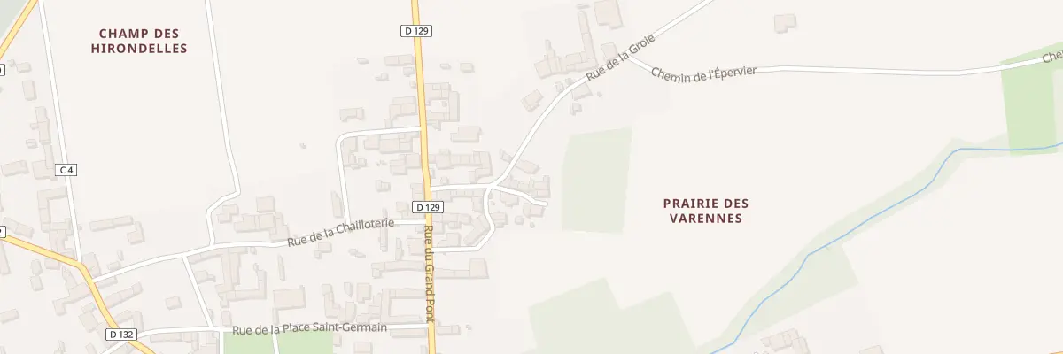 Plan du 10 Rue de la Groie à Varaize