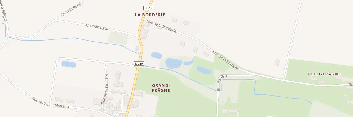 Plan du 6 Rue de la Borderie aux Églises-d’Argenteuil