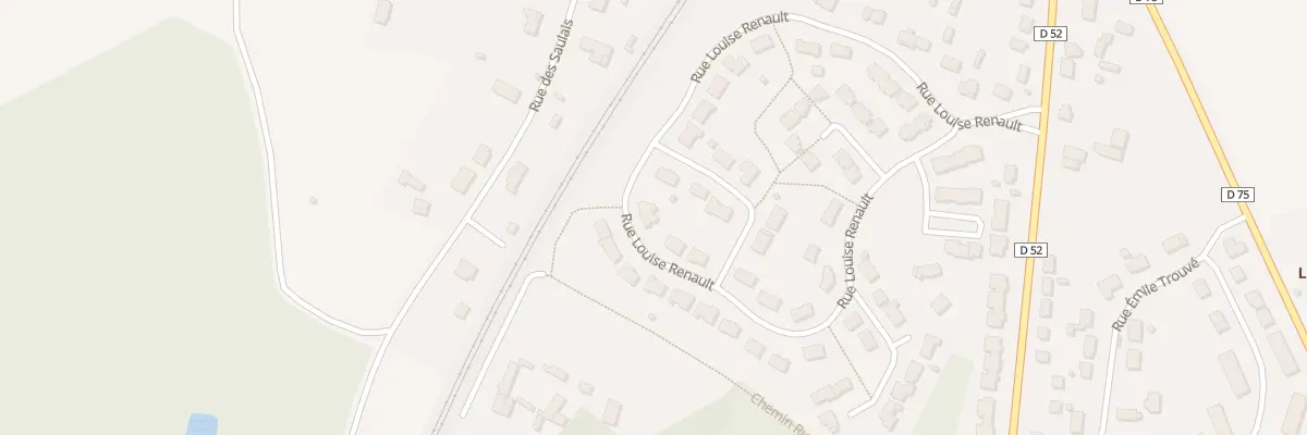 Plan du 21 Rue Louise Renault à Morannes sur Sarthe-Daumeray