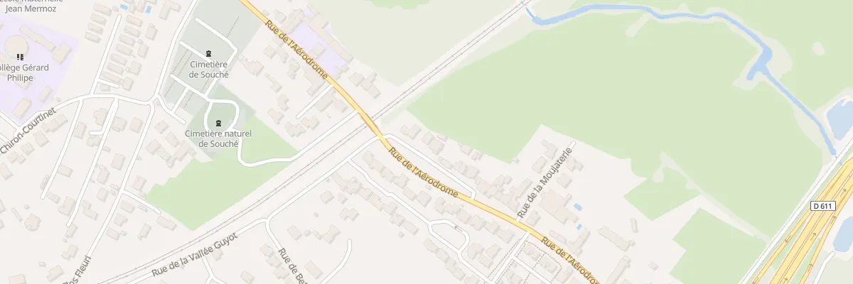 Plan du 53 Rue de l’Aérodrome à Niort
