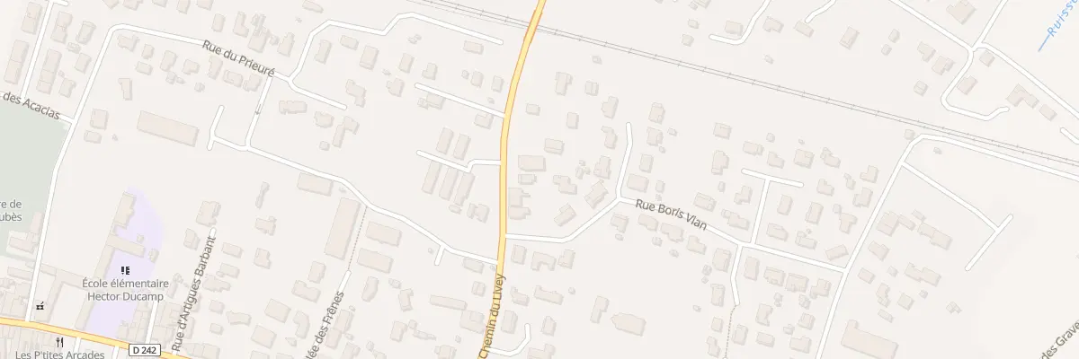 Plan du 952A Le Livet à Saint-Loubès