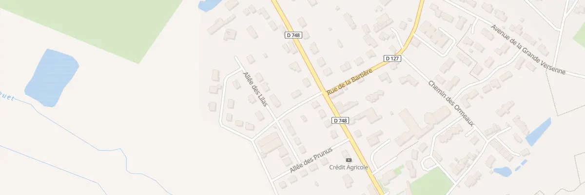 Plan du 4 Rue de la Gendarmerie à Secondigny