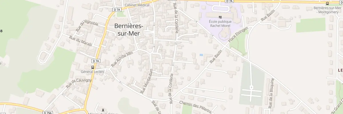 Plan du 160 Rue de la Corderie à Bernières-sur-Mer