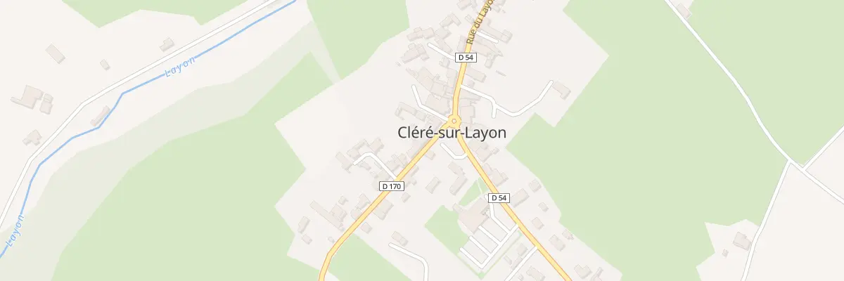 Plan du 5105 Le Bourg à Cléré-sur-Layon