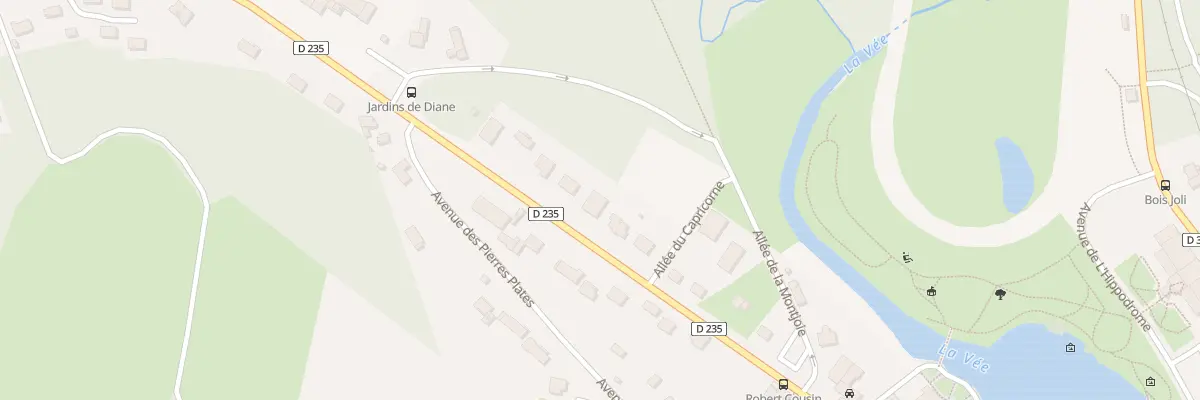 Plan du 24 Av Robert Cousin à Bagnoles de l’Orne Normandie