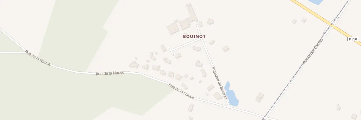 Plan du 11 Imp de Bouinot à Souméras