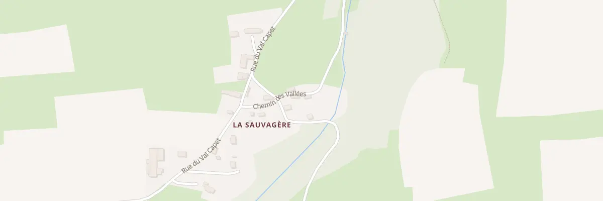Plan du 92 Che des Vallées à Cossesseville