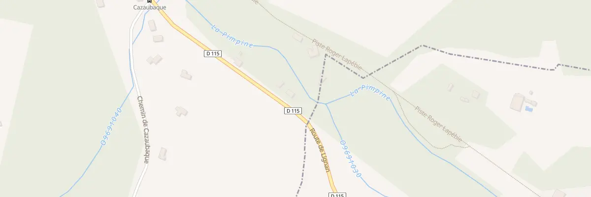 Plan du 110 Rte de l’Entre Deux Mers à Lignan-de-Bordeaux