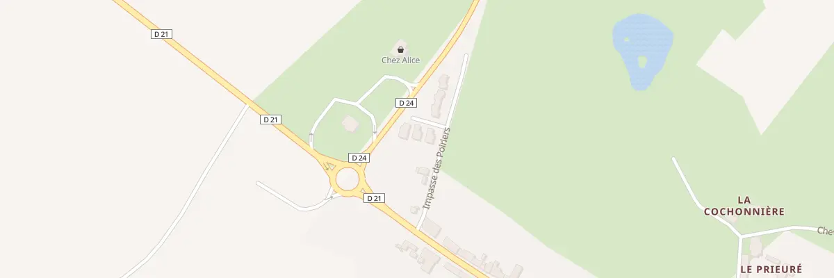 Plan du 5 Imp des Poiriers à Saint-Loup-du-Dorat