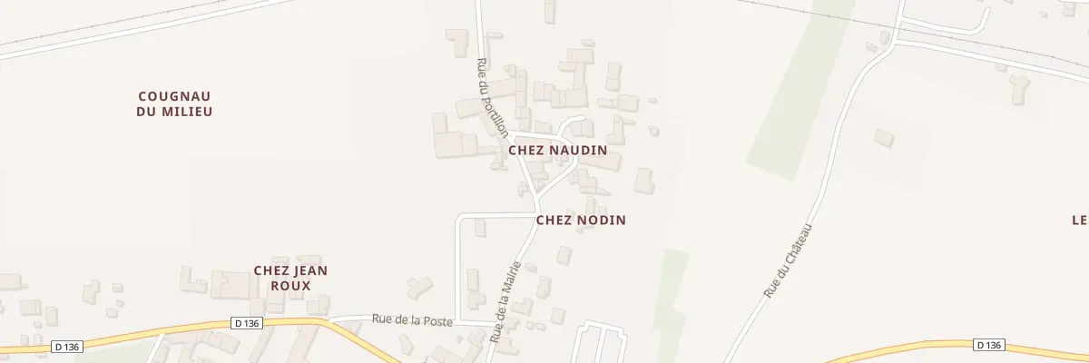 Plan du 1 Rue de Naudin à Salignac-sur-Charente