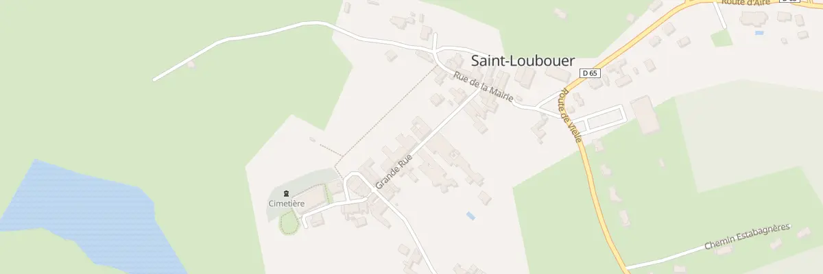 Plan du 114 Grand Rue à Saint-Loubouer