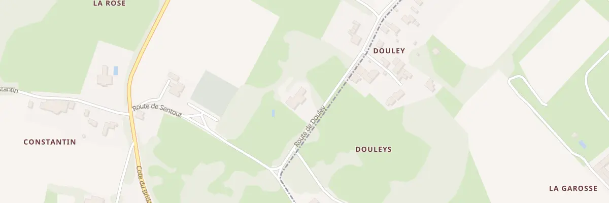 Plan du 5001 Sentout à Baurech