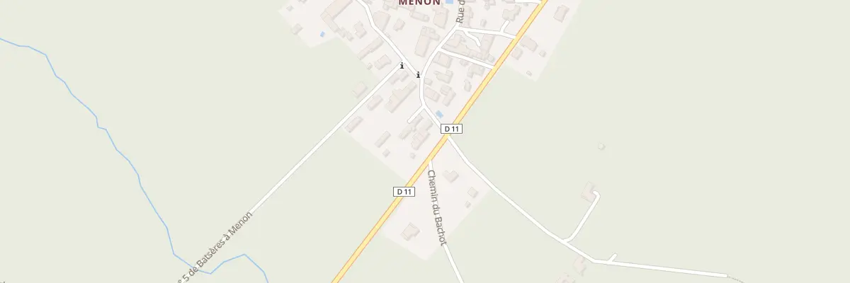 Plan du 474 Menon Sud à Landiras