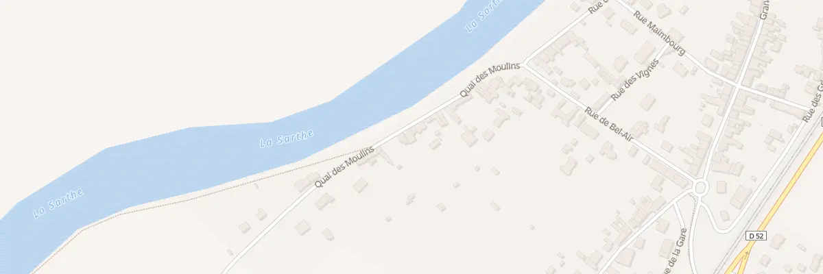 Plan du 19 Quai des Moulins à Morannes sur Sarthe-Daumeray