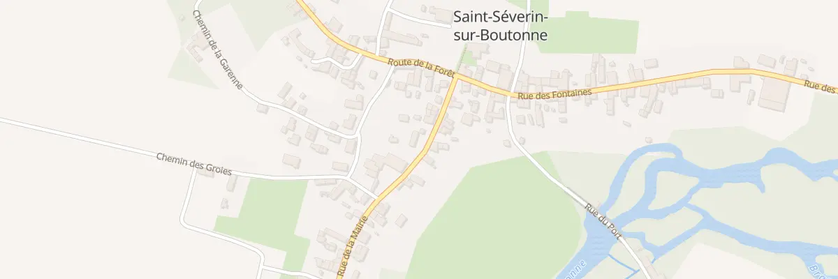 Plan du 14 Rue de la Mairie à Saint-Séverin-sur-Boutonne