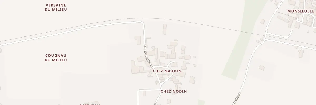 Plan du 18 Rue de Nodin à Salignac-sur-Charente
