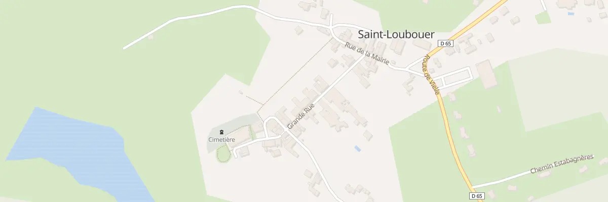 Plan du 132 Grand Rue à Saint-Loubouer