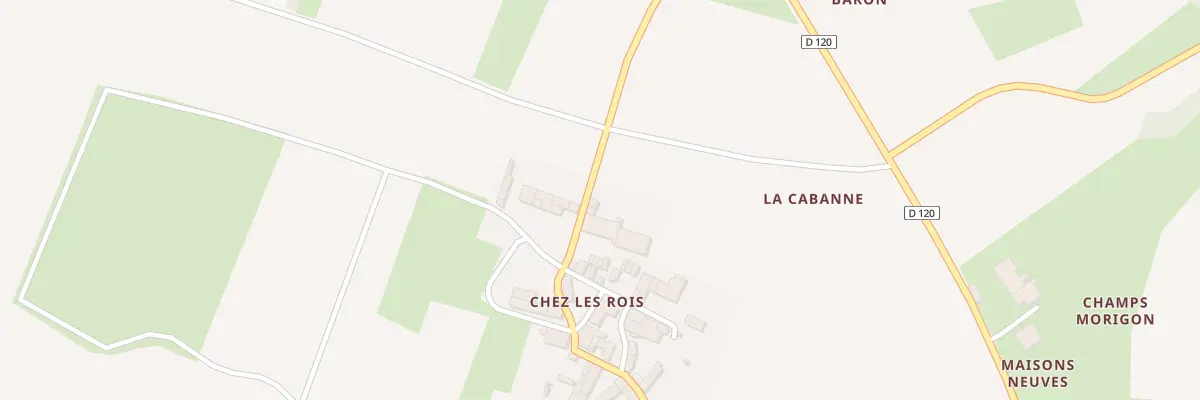Plan du 5139 Chez les Rois à Authon-Ébéon