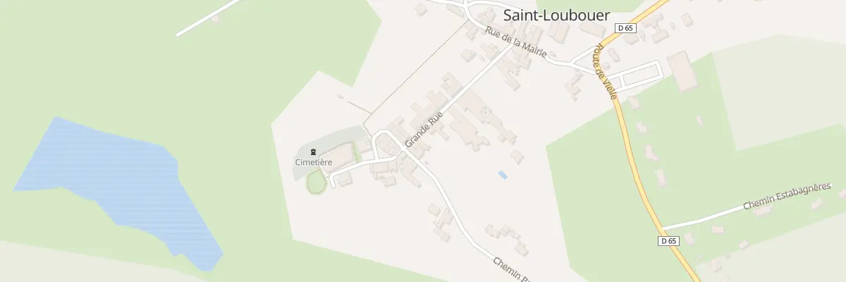 Plan du 167 Grand Rue à Saint-Loubouer