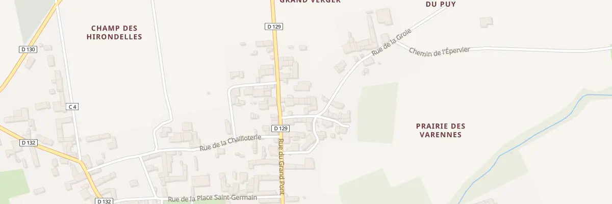 Plan du 5 Rue de la Groie à Varaize