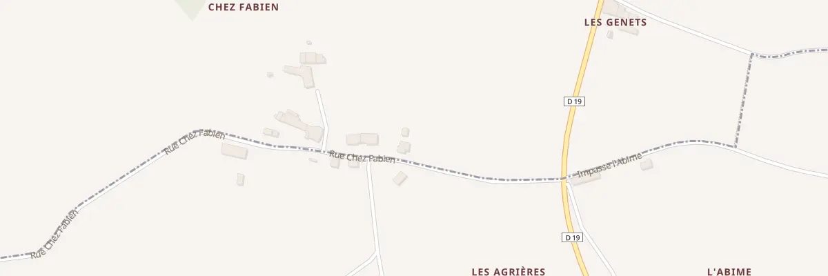 Plan du 5004 Chez Fabien à Chartuzac