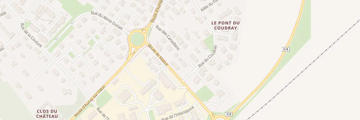 Plan du 13 Rue des Canadiens à Éterville