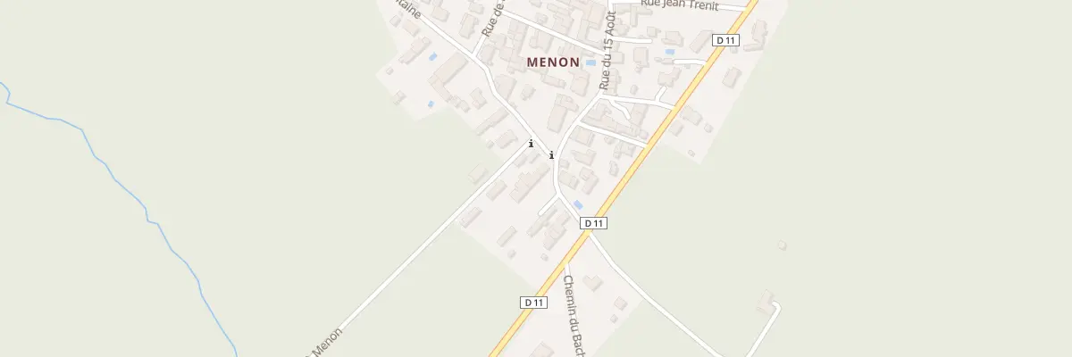 Plan du 468 Menon Sud à Landiras