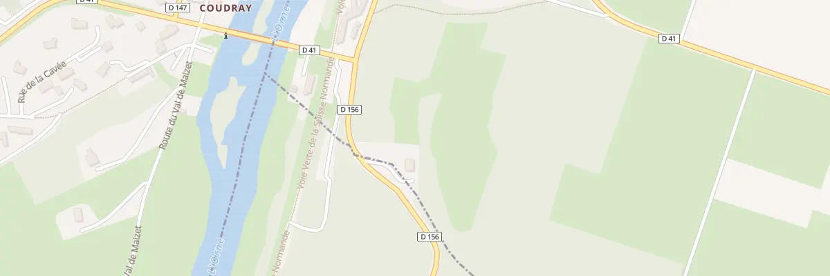 Plan du 3 Rte de la Pierre A Feu Clincha à Laize-Clinchamps